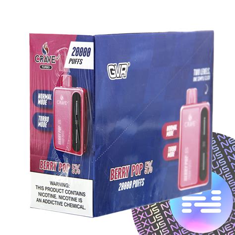 Crave Plus Turbo 20000 Disposable Vape Kado Bar