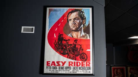 Easy Rider Movie Poster at The World’s Largest Road Art Auction 2023 as ...