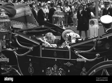 Royalty - Duke and Duchess of York Wedding - Westminster Abbey Stock ...