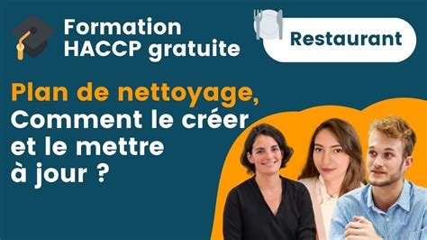 Formation Haccp Cr Er Et Mettre Jour Son Plan De Nettoyage Au Sein