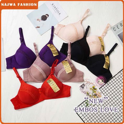 Jual Najwa Bh Wanita Oimio Xiangcao Tanpa Kawat Busa Halus Tebal