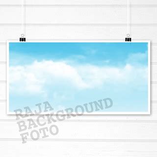 Jual Alas Background Foto Motif Awan Langit 50x100cm PORTABLE