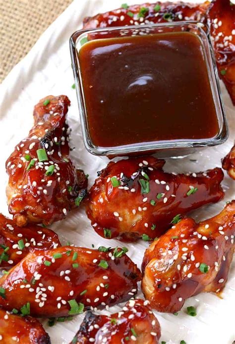 Baked Sticky Hoisin Chicken Wings Recipe Best Hoisin Chicken Recipe