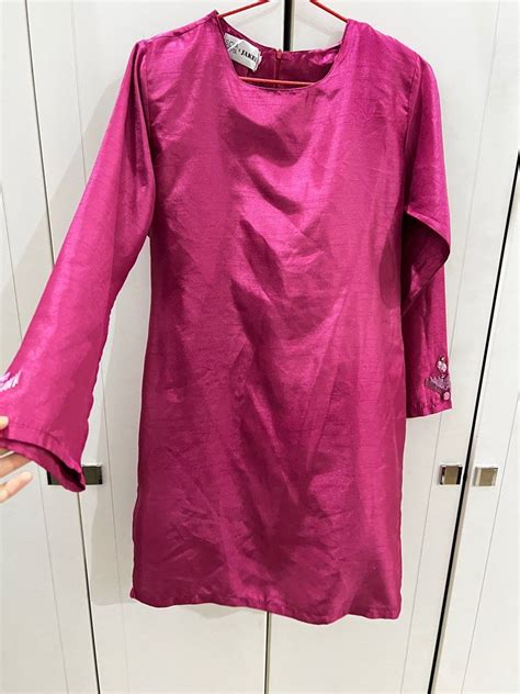 Scha Alyahya X Jakel Baju Kurung Moden Shantung Silk Size M Women S