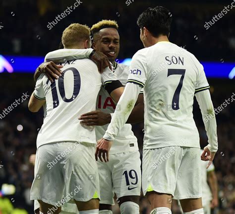 Goal Celebrations Harry Kane Tottenham Hotspur Editorial Stock Photo ...