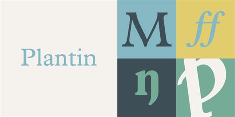 Plantin® - Webfont & Desktop font | Fonts, Typography, Myfonts