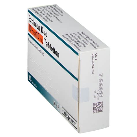 EZEHRON Duo 10 Mg 10 Mg Tabletten 30 St Shop Apotheke