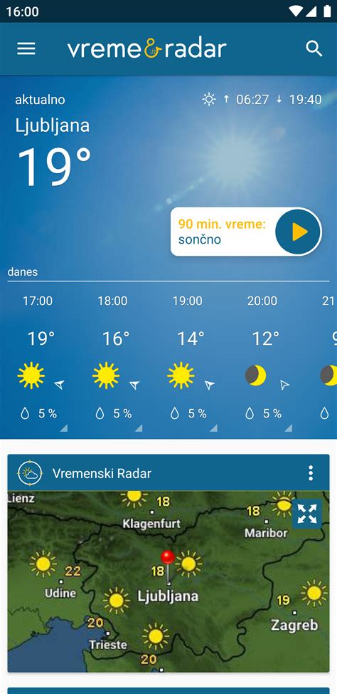 Vreme Radar Za IOS In Android