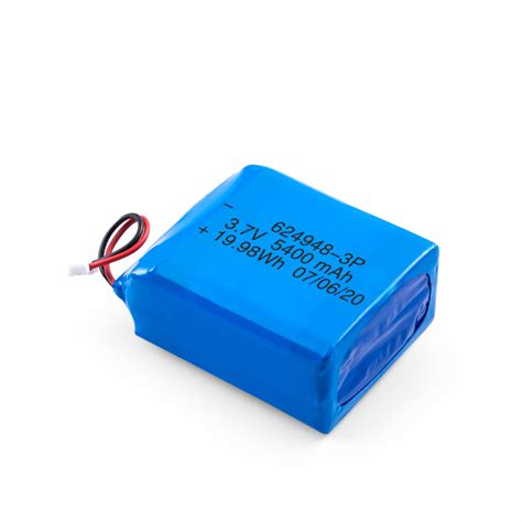 Batería recargable LiPO 624948 3 7V 1800mAH 3 7V 5400mAH Ainbattery