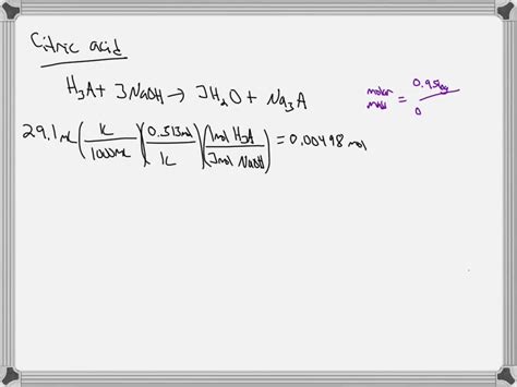 Solved Spts Part B Molar Mass Of Unknown Acid Using The Volume Of