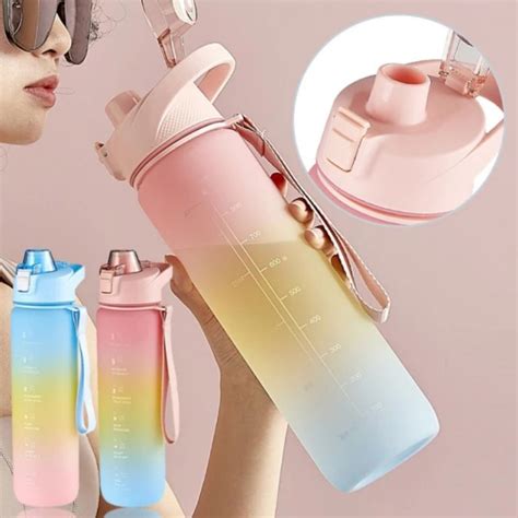 Jual COD PASTEL BOTOL MINUM TRITAN 1 LITER WARNA GRADASI Pastel