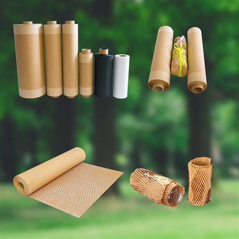 Brown Kraft Packing Roll Paper Cushion Kraft Buffer Kraft Wrapping