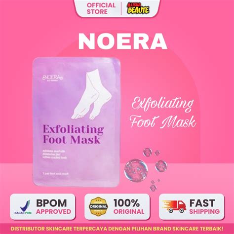 Jual NOERA EXFOLIATING FOOT MASK MASKER KAKI Shopee Indonesia