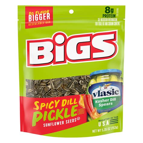 Big's Sunflower Seeds Spicy Dill Pickle | Candy Funhouse – Candy Funhouse US