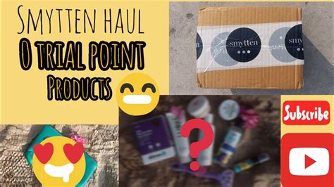 Smytten Box Unboxing Smytten Haul Smytten 0 Trial Points Products