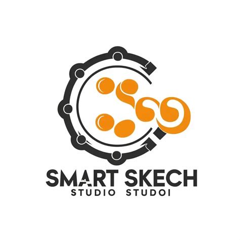 Logo Design For Smart Sketch Studio Photoshopinspired Logo With