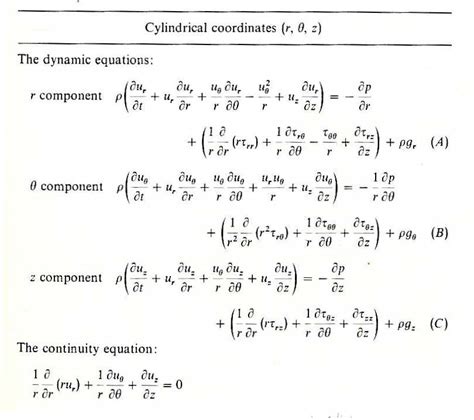 Navier Stokes Equation Derivation In Spherical Coordinates - Tessshebaylo