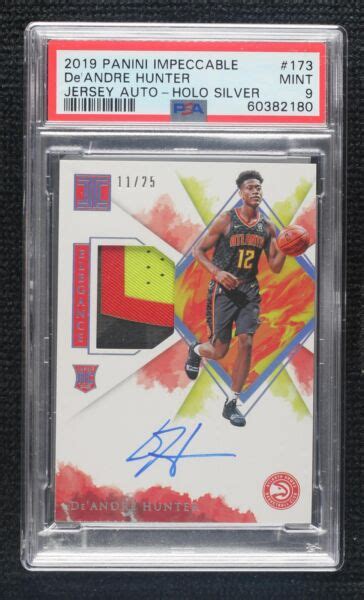 Panini Impeccable Elegance Rookie Jersey Autographs Holo