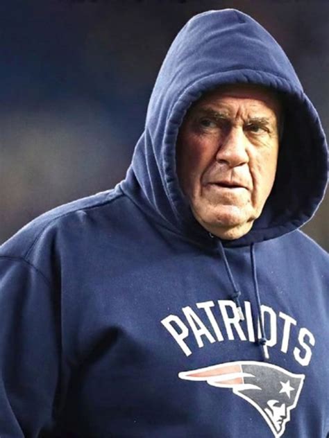 Bill Belichick Patriots Blue Hoodie