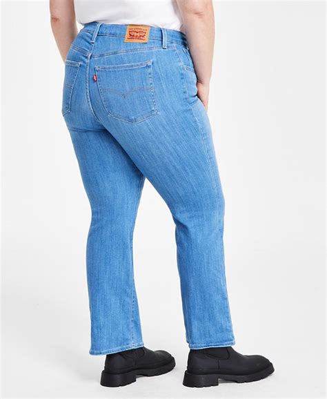 Levis Trendy Plus Size 725 High Rise Bootcut Jeans Macys