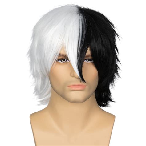 Miss U Hair Black And White Wig Ranboo Cosplay Wig