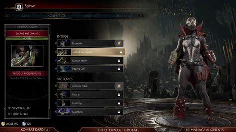 Mortal Kombat 11 Hellspawn Jacqui All Victories And Intros YouTube