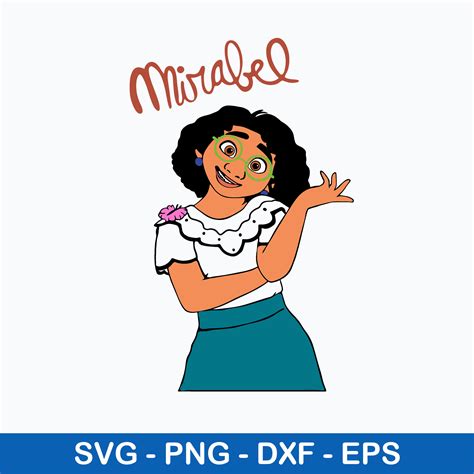 Encanto Mirabel Svg Encato Svg Disney Svg Png Dxf Eps Fil Inspire