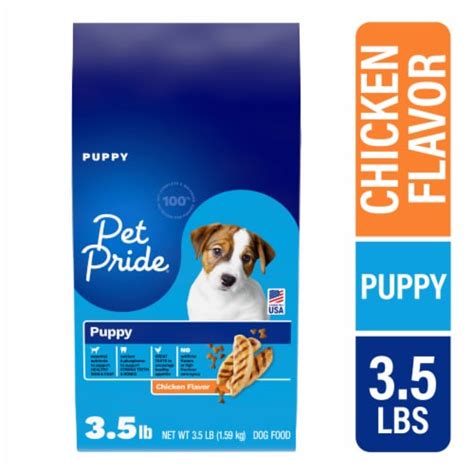 Pet Pride® Puppy Formula Chicken Flavored Dog Food, 3.5 lb - Kroger