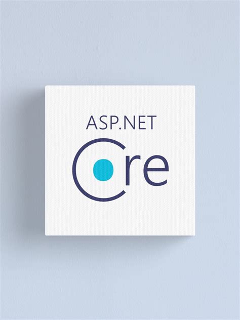 "ASP.NET Core logo" Canvas Print for Sale by columan | Redbubble