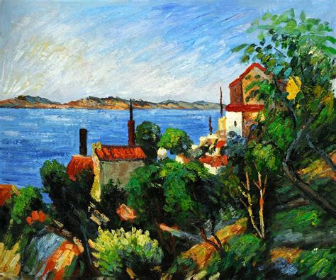 Paul C Zanne Reproduction La Mer A L Estaque At Overstockart