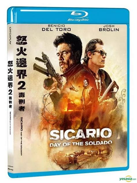 Yesasia Sicario Day Of The Soldado Blu Ray Taiwan Version