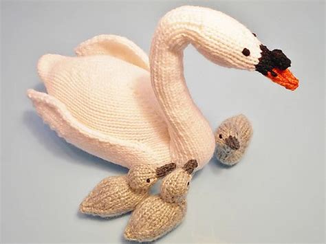 Baby Sisters Swan Pattern By Sara Elizabeth Kellner Knitting