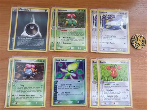 Pokemon Ex Hidden Legends Forest Guardian Theme Deck Dark Celebi Holo