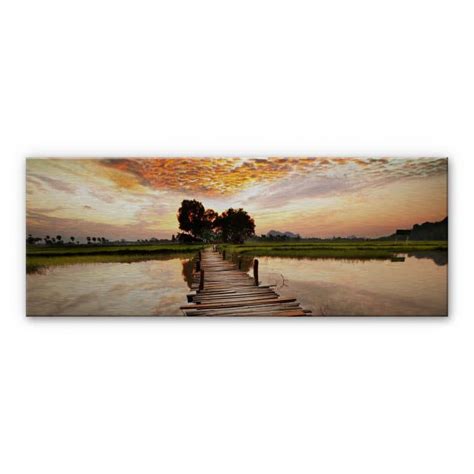 Tableau En Alu Dibond To The Other Side Panorama Wall Art Fr