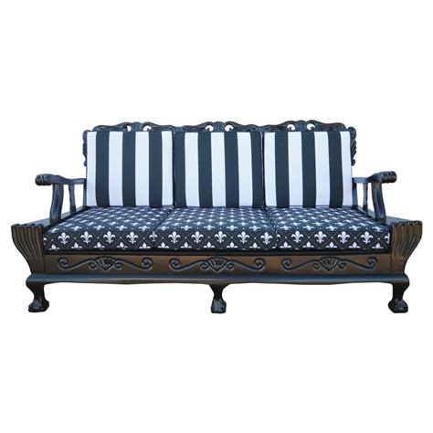 Sofas Black And White Ball And Claw Seater Sofa Was Listed For R