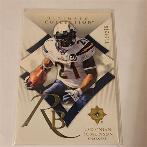 2007 Ultimate Collection 46 LaDainian Tomlinson D 275 EBay