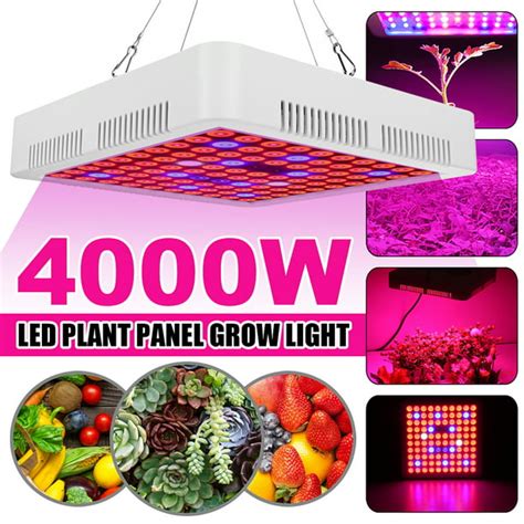 Led Grow Light 4000w Full Spectrum For Indoor Plants Growing Lamp 100 Leds Uv Ir Red Blue Full