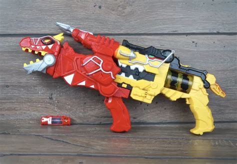 POWER RANGERS KYORYUGER Dino Charge DX Gabu Revolver Yellow Gun 10p