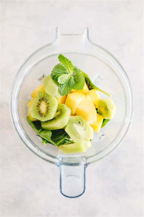 Tropical Kiwi Smoothie - The Healthy Maven