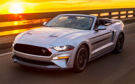 2019 Ford Mustang GT Convertible California Special - Wallpapers and HD ...