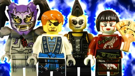 Lego Ninjago Bricktober Minifigure Collection Stop Motion Review