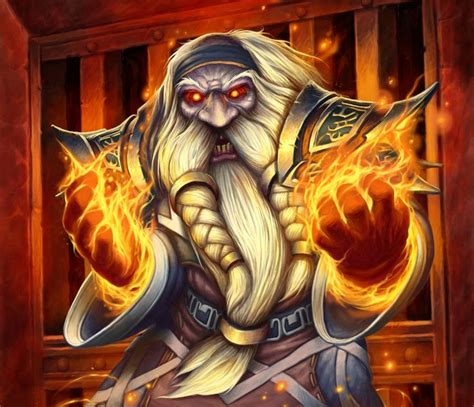 Crazed Magical Dwarf Fantasy Dwarf Warcraft Art Character Art