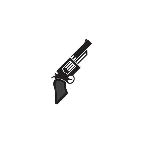 gun logo vector illustration design template 9105445 Vector Art at Vecteezy