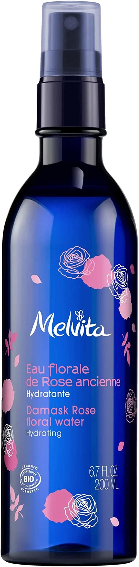 Melvita Eau Florale De Rose Revitalisante Bio Lotion Hydratante Et