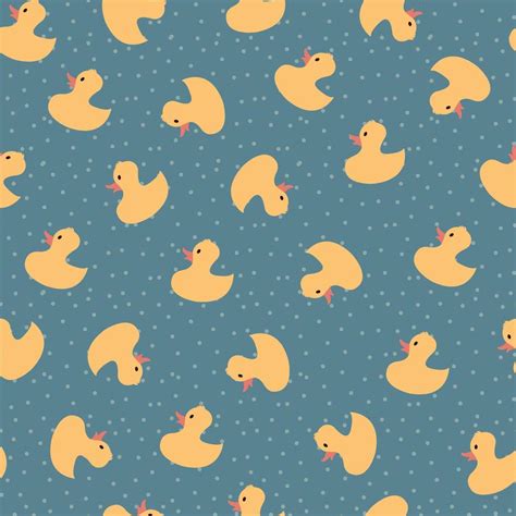 Rubber Ducks Seamless Vector Pattern 10172176 Vector Art At Vecteezy