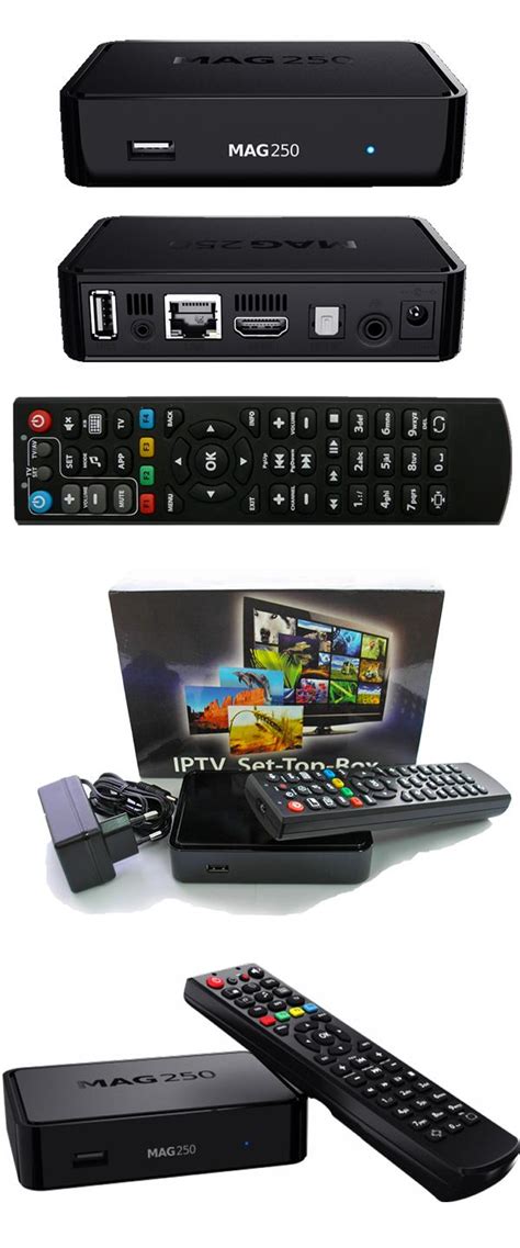 MAG250 DECODER IPTV HDTV 1080P HDMI STREAMING TV HD BOX MEDIA PLAYER