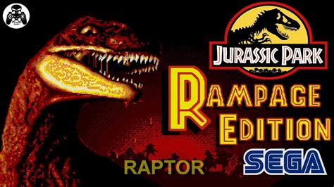 Jurassic Park Rampage Edition Sega Genesis прохождение Raptor [60fps] Youtube