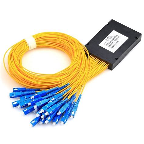 Ftth Abs Box X Cassetten Type Plc Fiber Optical Splitter With Sc