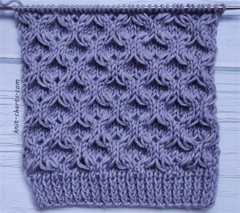 Free Knitting Patterns Easy Fancy Stitch Knitting Pattern