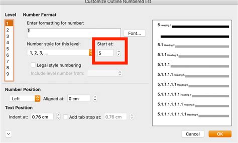 How To Set Up Heading Numbering In Word Printable Templates